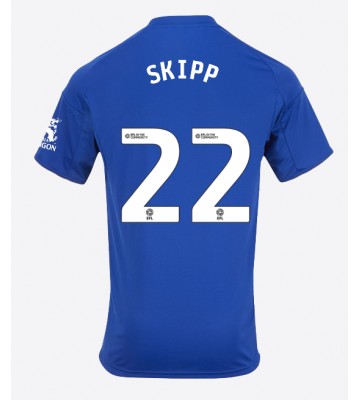 Leicester City Oliver Skipp #22 Hjemmebanetrøje 2025-26 Kort ærmer